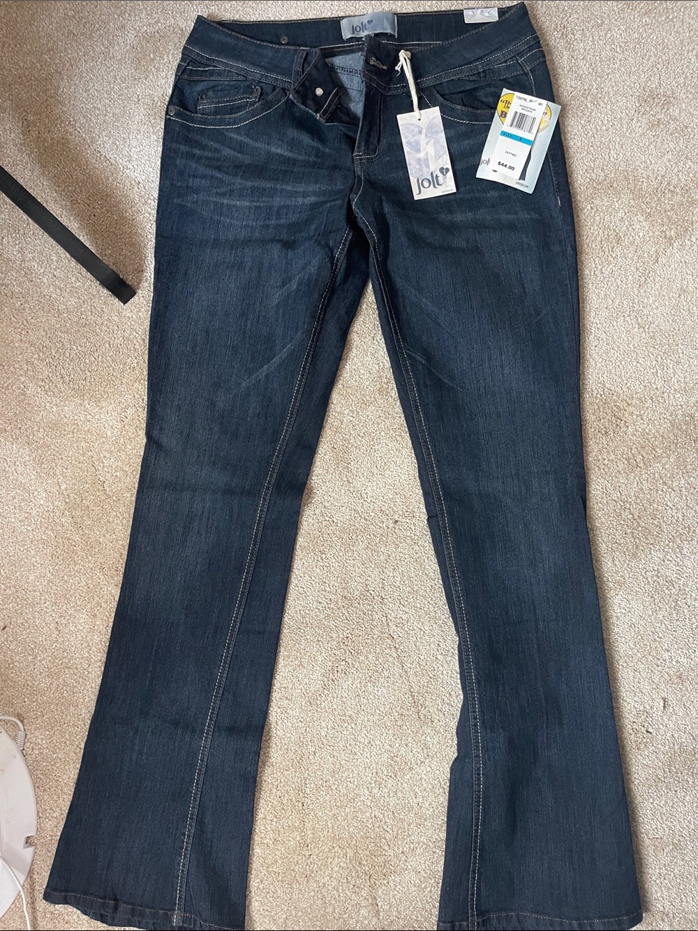 Jolt Dark Blue Flare Jeans